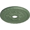 Ekena Millwork Palmetto Ceiling Medallion (Fits Canopies up to 5"), 20 7/8"OD x 3 5/8"ID x 1 5/8"P, Athenian Green CM20PMAGF - alternate 4